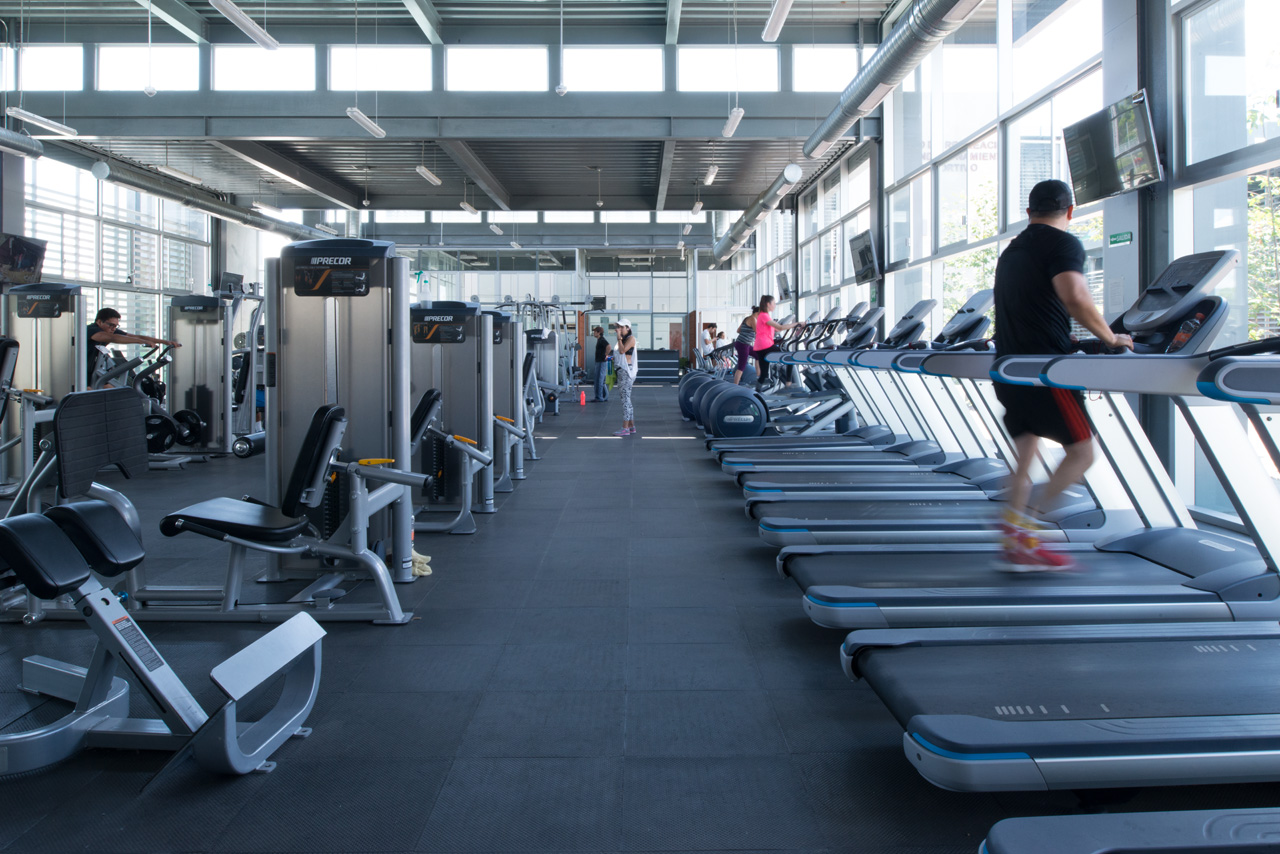 Centro acuático moderno